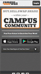 Mobile Screenshot of mycampuswall.com